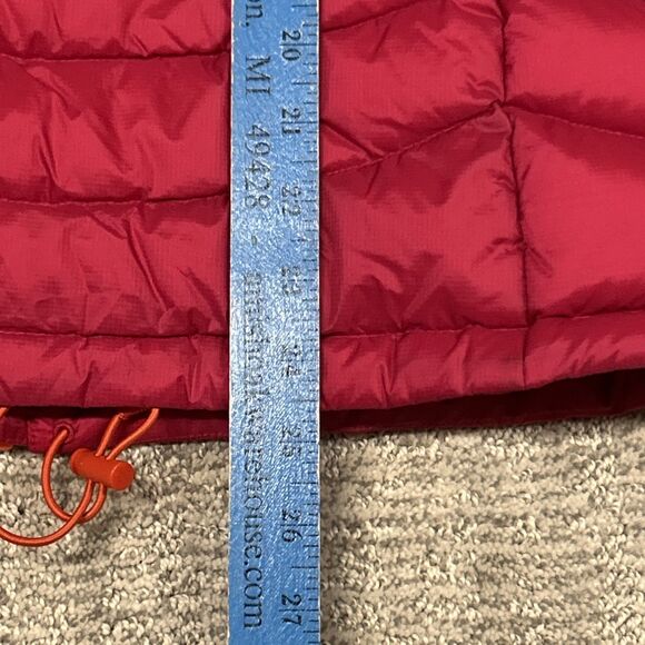 PrAna Lyra Jacket Womens Large Pink Down Packable Water Resistant Puffer Pockets - Picture 10 of 10